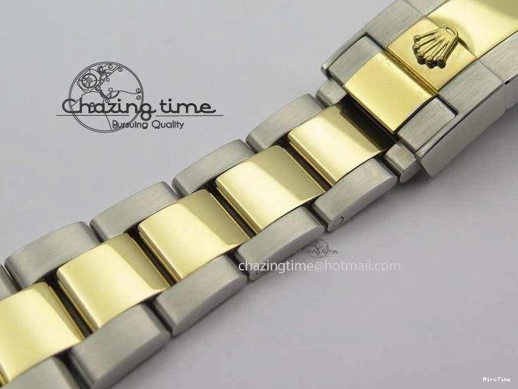 MiroTime 0511 GMT-Master II 116759 SS YG Bp-Maker Blue Red Ruby Crystal Black Dial On SS YG Bracelet A SmoothTexture 3771